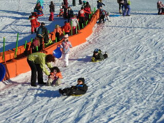 Playful luge area