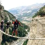 Via ferrata du Diable Chemin de la Vierge in Avrieux - MO. Russ Schleipman- OT AUSSOIS
