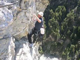 Via ferrata du Diable - La traversée des Anges in Aussois - MO. OT AUSSOIS