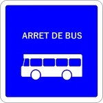 Bushalte N°909 : Orgère - verkeersrecht