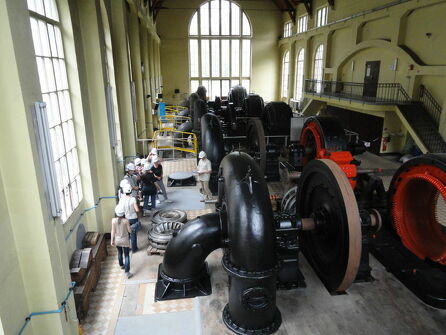 Hydroelectric power plant of Avrieux : guided visit