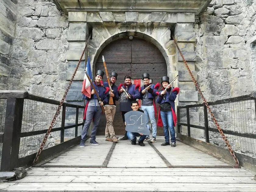 Ontsnappingsspel "De deur van de geheimen" in de Marie-Thérèse Redoubt - Mairie Avrieux