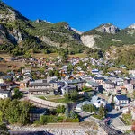 © Dorp Avrieux in Savoie - Luchthaven Avrieux