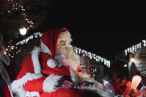 Aankomst van de Kerstman