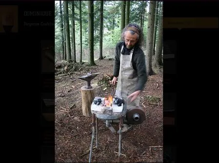 Dominique Ernaga - Blacksmith and knife maker