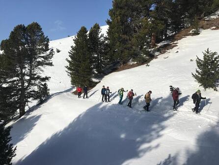 Randonnée en raquettes à Aussois