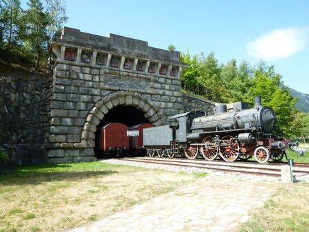 L'Entrée monumentale du Tunnel Ferroviaire du Mont-Cenis