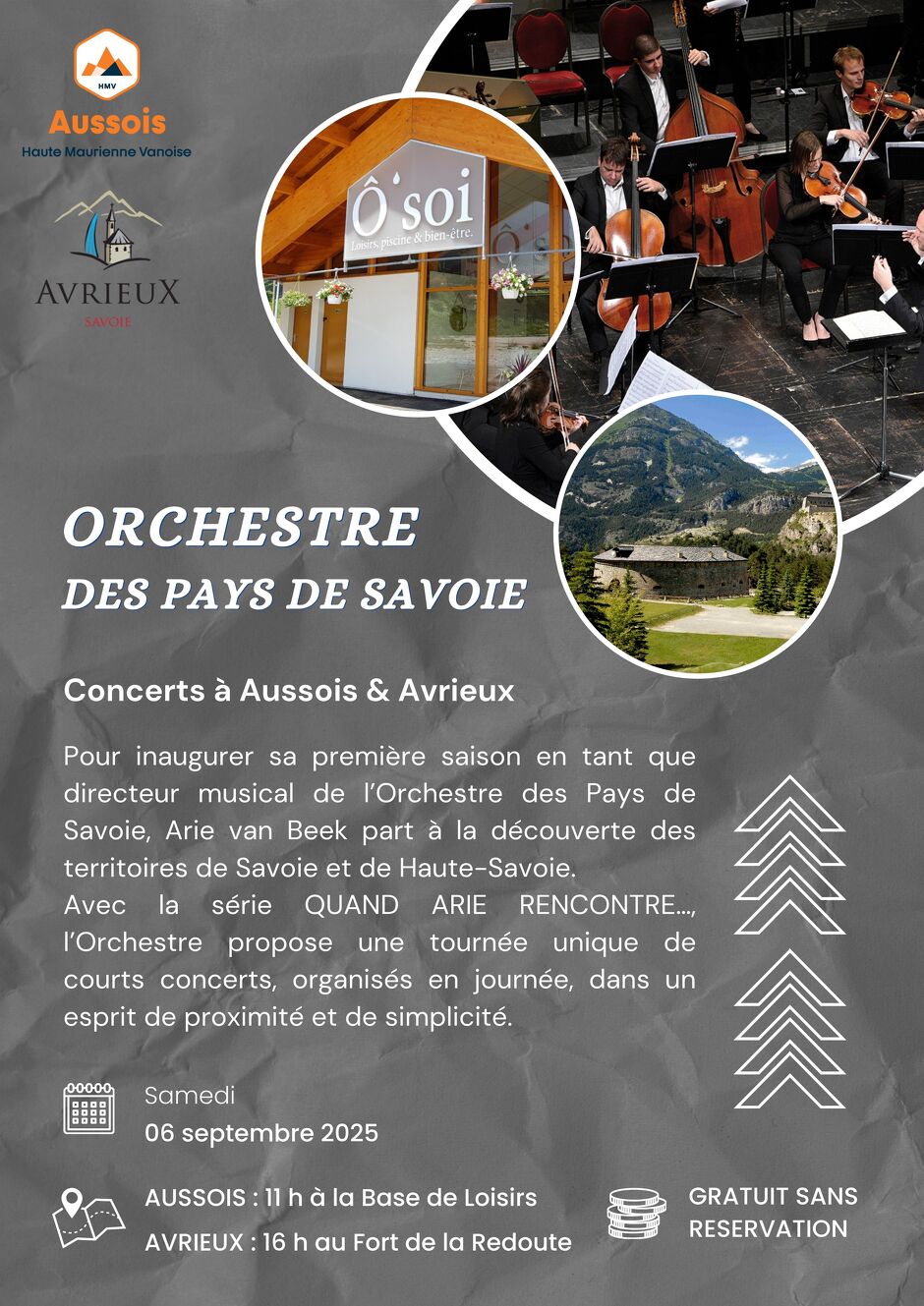 © Concert Orchestre Pays Savoie_Avrieux - commune Aussois