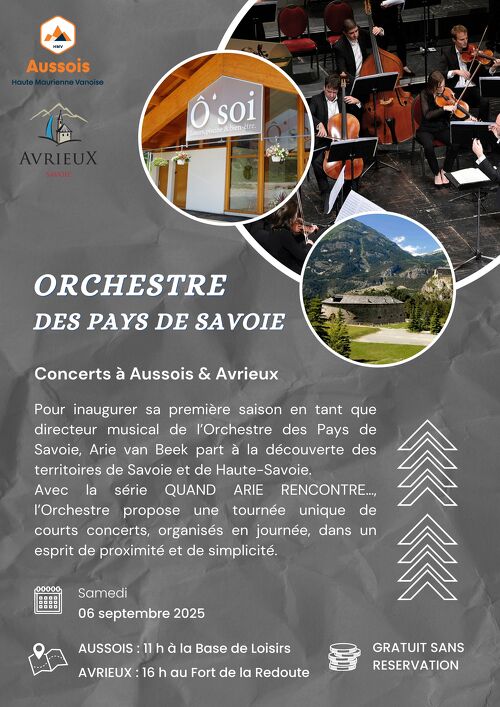 Concert - Orchestre Pays Savoie