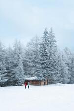 © Itinéraire piéton raquettes  : Les sources_La Norma - OTHMV - G Lavila