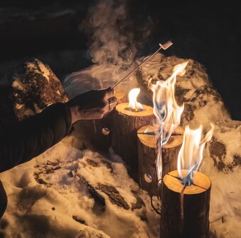 Soirée au coin du feu