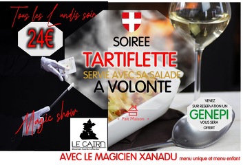 © Soirée Tartiflette et Magie à La Norma - Claude