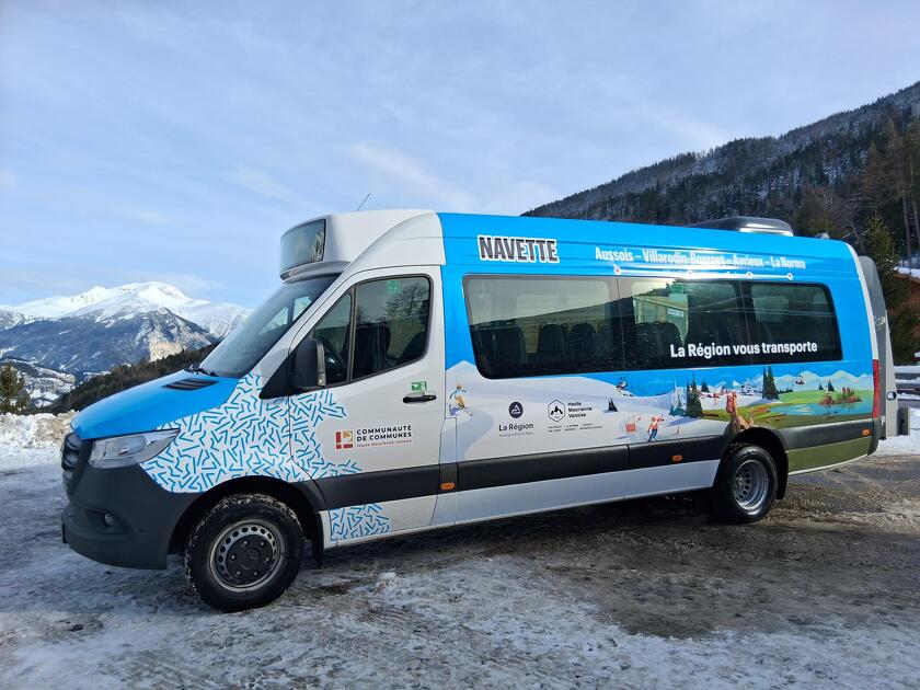 © Navette F - Le Bourget La Norma / Haute Maurienne Vanoise - CCHMV - Nathan Clouet