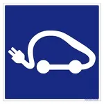 © Borne de recharge pour véhicule électrique_Avrieux - code de la route