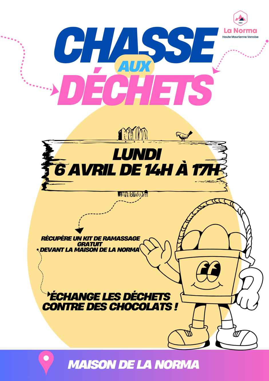© Chasse des déchets, gagne des chocolats !_La Norma - Anim LN