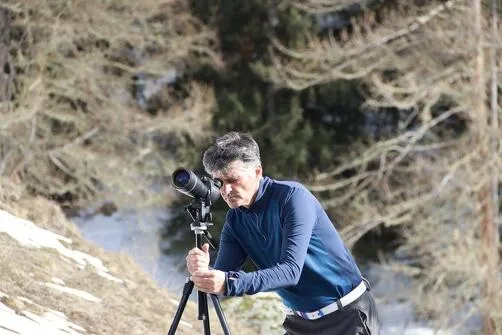 Evening observation of the fauna of the Vanoise