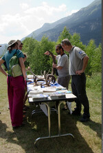 Stand de découverte du Parc national de la Vanoise - Plan d'Amont
