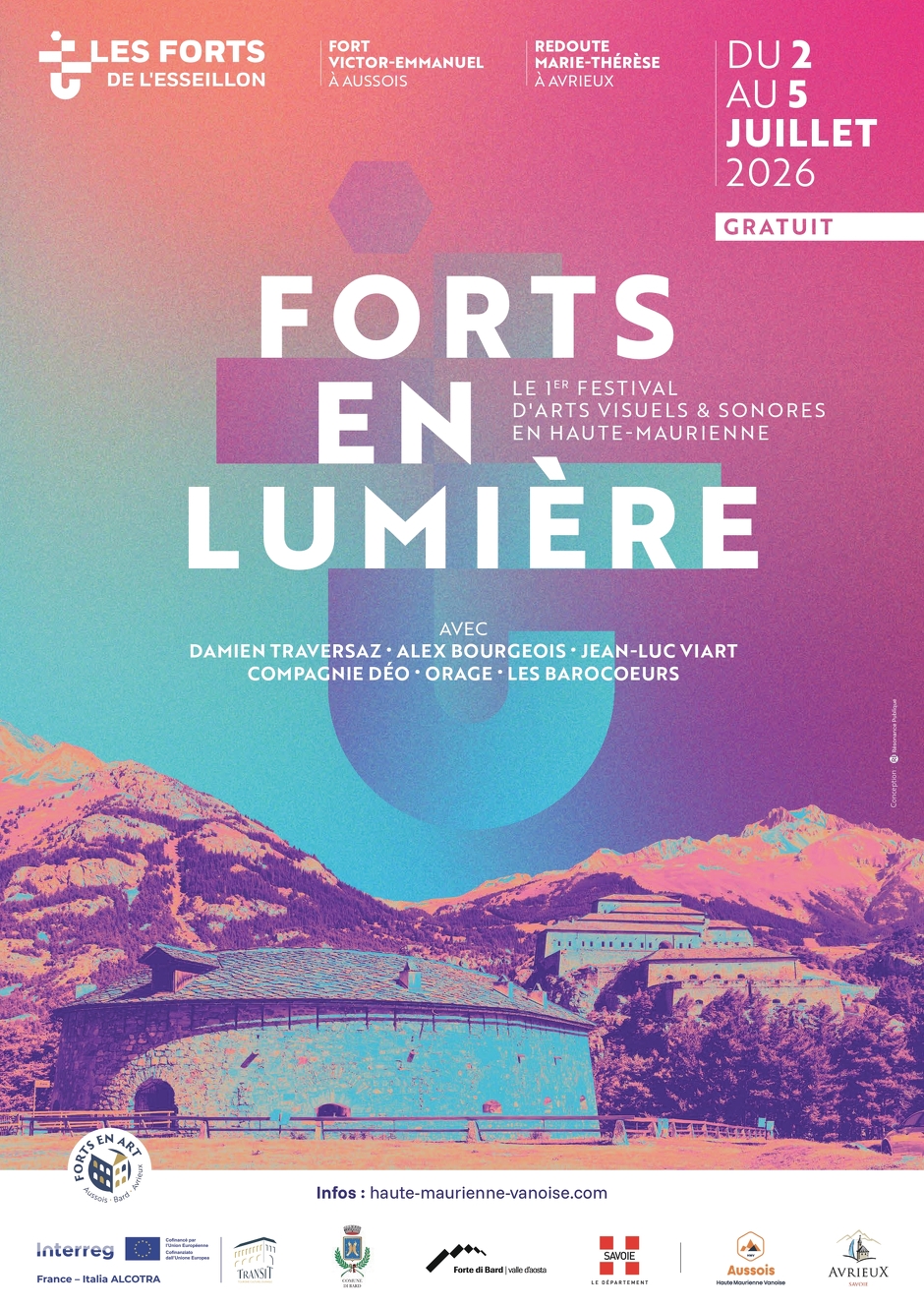 © Festival "Forts en Lumière" à Avrieux - Résonance Publique