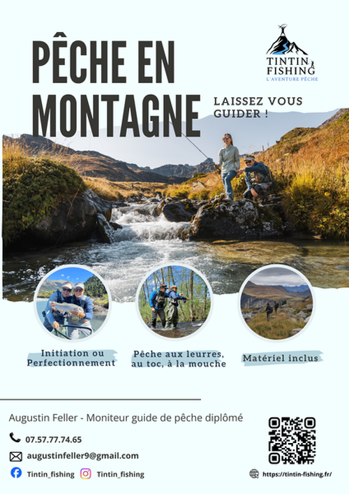 Mountain fishing for all levels with an instructor-guide
