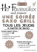 © Affiche saxo grill - Ho'fourneaux