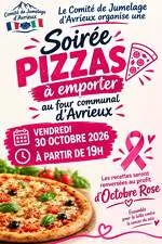 © Octobre Rose : Vente de pizza_Avrieux - Octobre Rose Maurienne